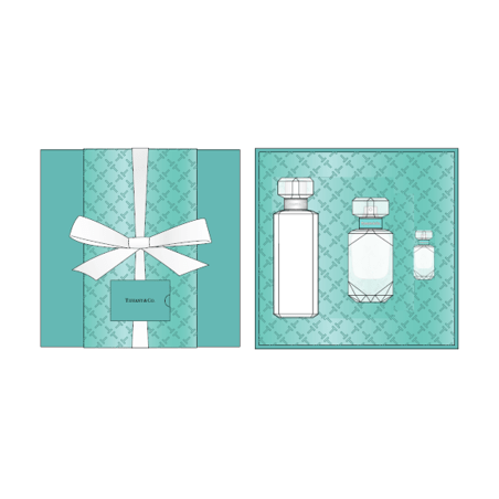 Tiffany Signature EDP 75ml + BL 100ml + Mini 5ml